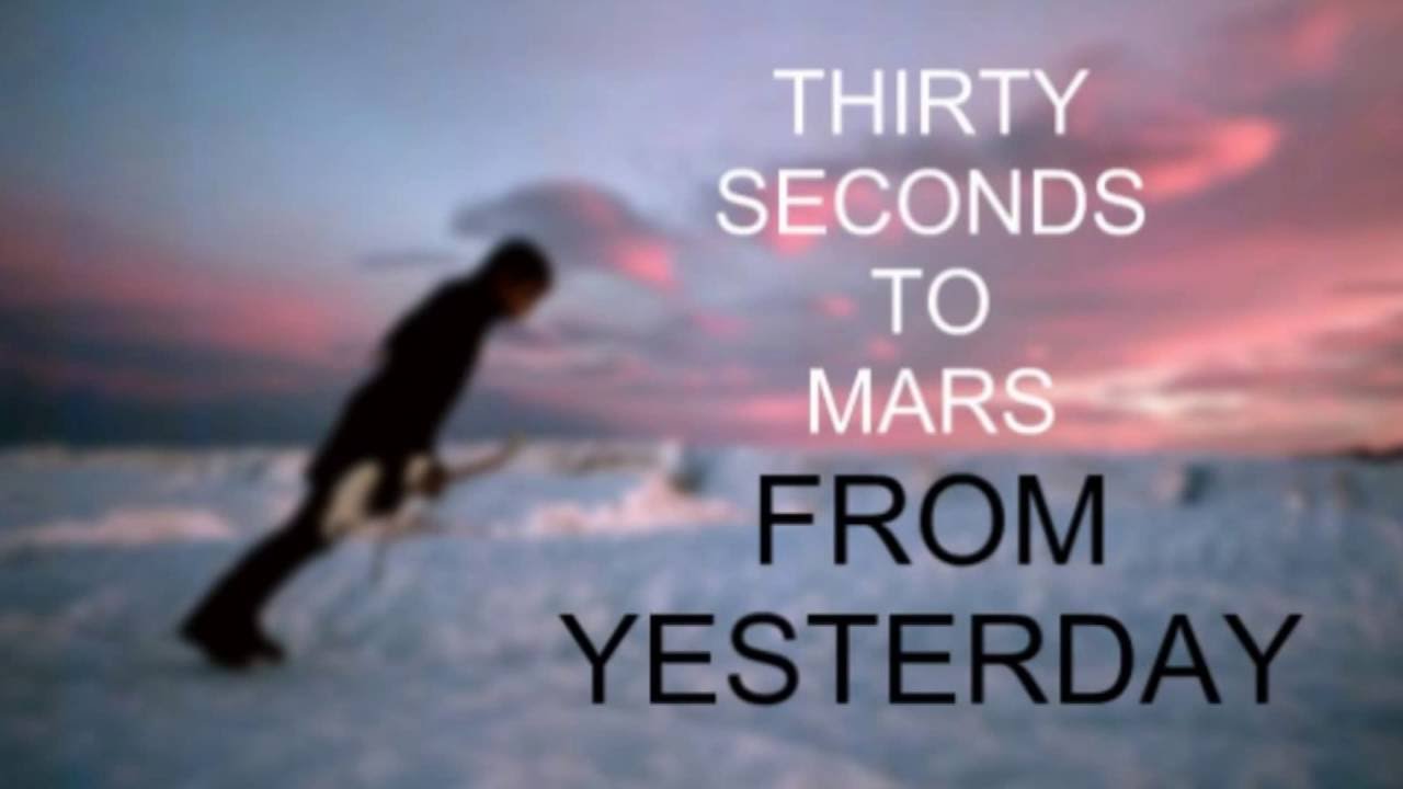 30 Seconds To Mars - From Yesterday (Official Clean Acapella)