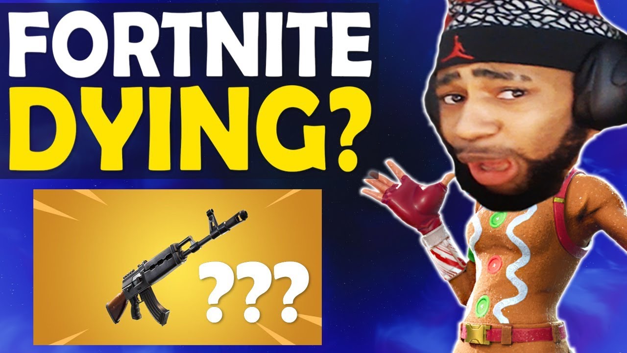 IS FORTNITE DYING? | REACTION TO NEW HEAVY AR | HIGH KILL FUNNY GAME -(Fortnite Battle Royale)