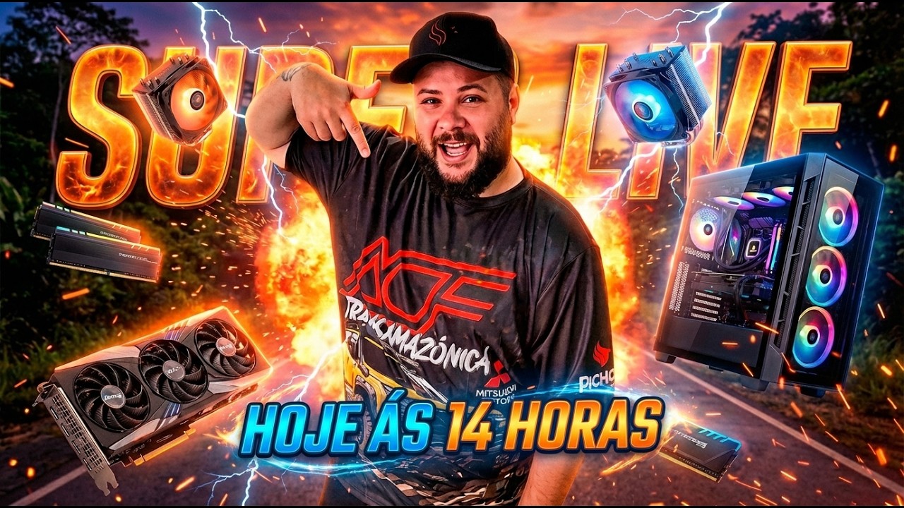 Melhor LIVE Promoções Hardware e PC GAMER! Descontos e Upgrade Ao Vivo (Sex 14H)