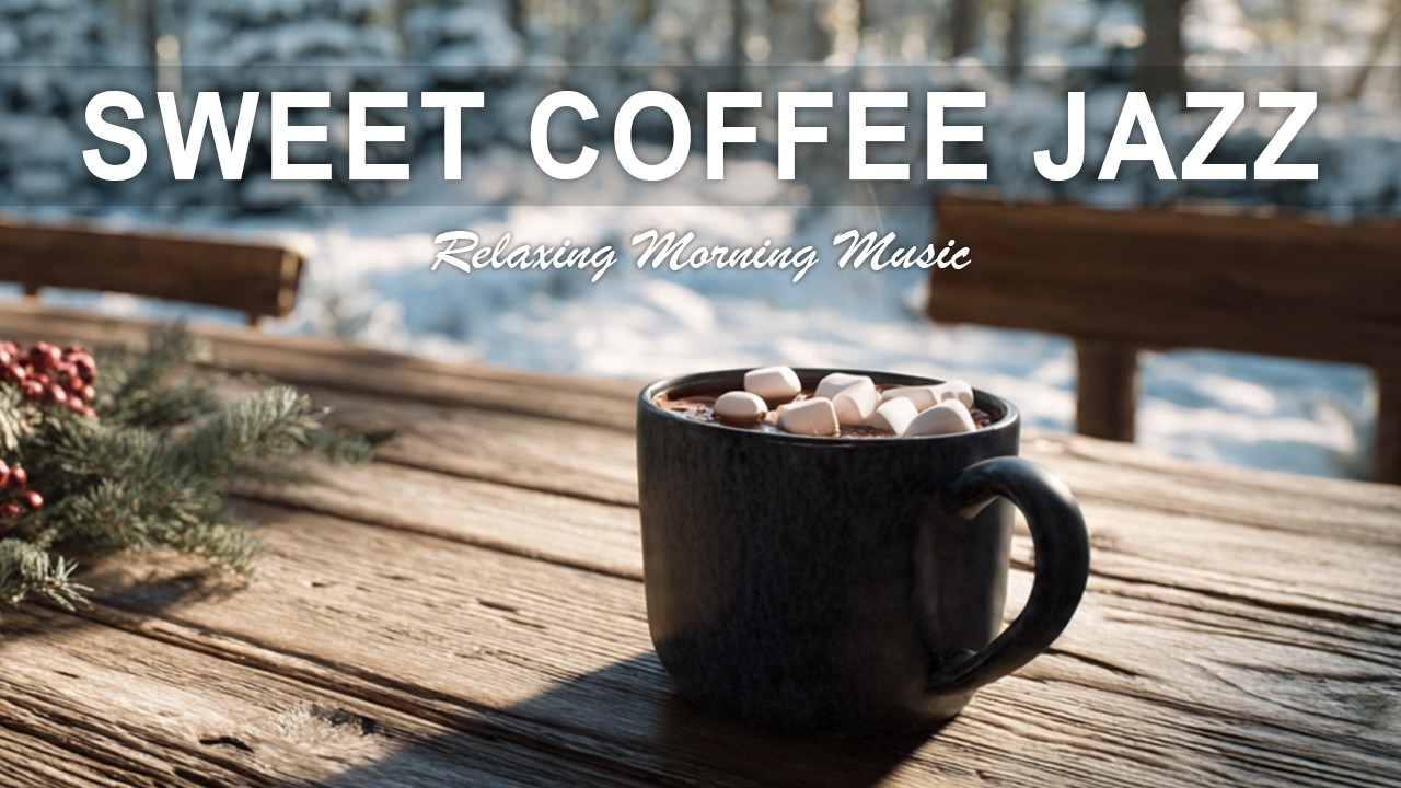 Sweet Coffee Jazz ☕ Smooth Jazz for Relax, Focus & Cozy Coffee Moments