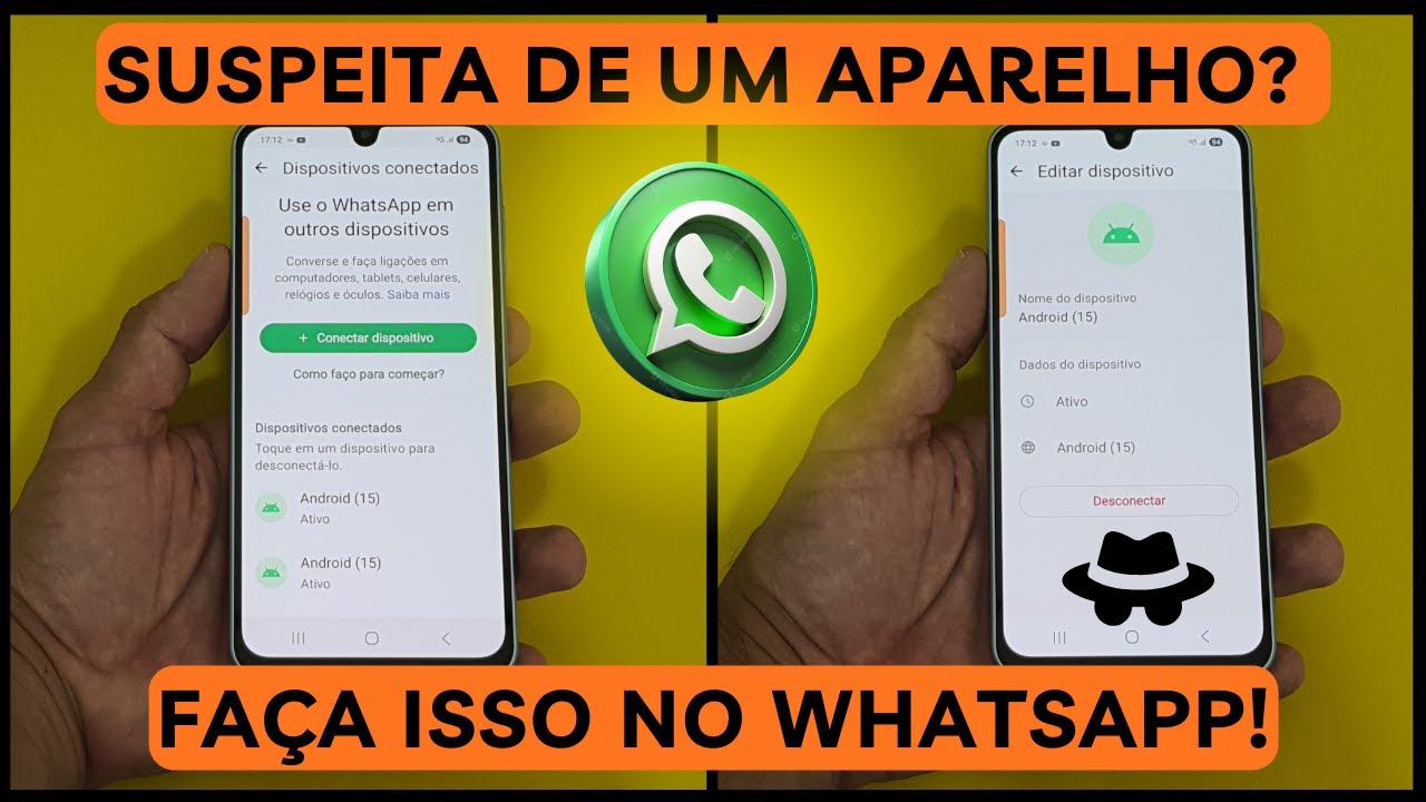 CUIDADO! ⚠️ Como Identificar e Remover Dispositivos SUSPEITOS No WhatsApp