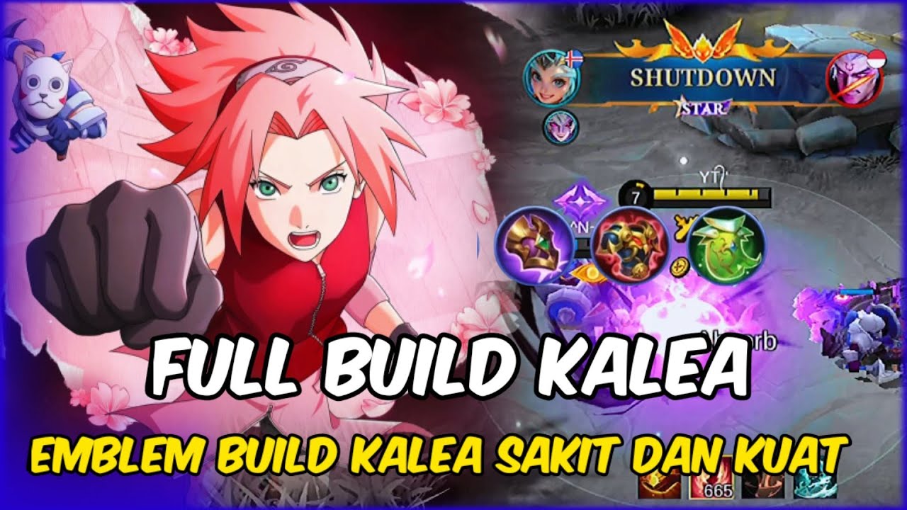 FULL BUILD KALEA SAKIT DAN KUAT 2025 ~  BUILD KALEA TERSAKIT TOP GLOBAL MOBILE LEGENDS