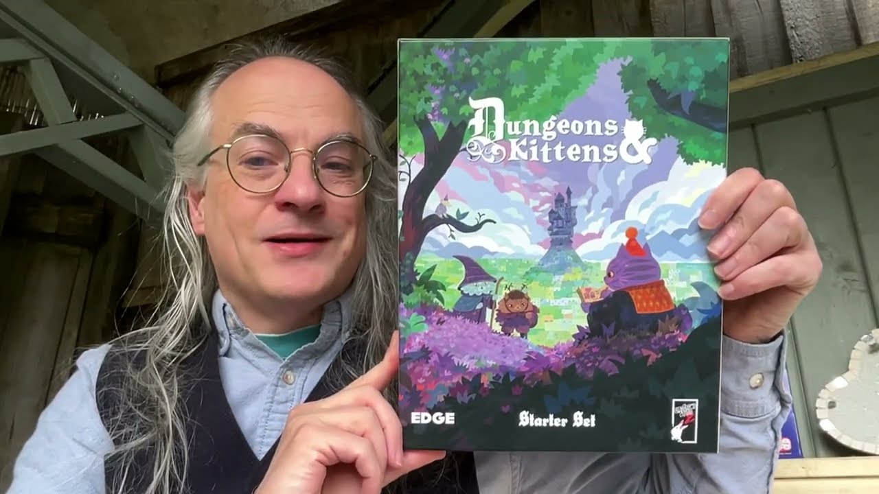 Unboxing in the Nook: Dungeons & Kittens Starter Set