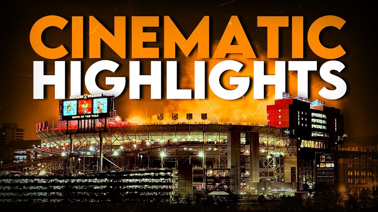 Tennessee vs Alabama Cinematic Highlights