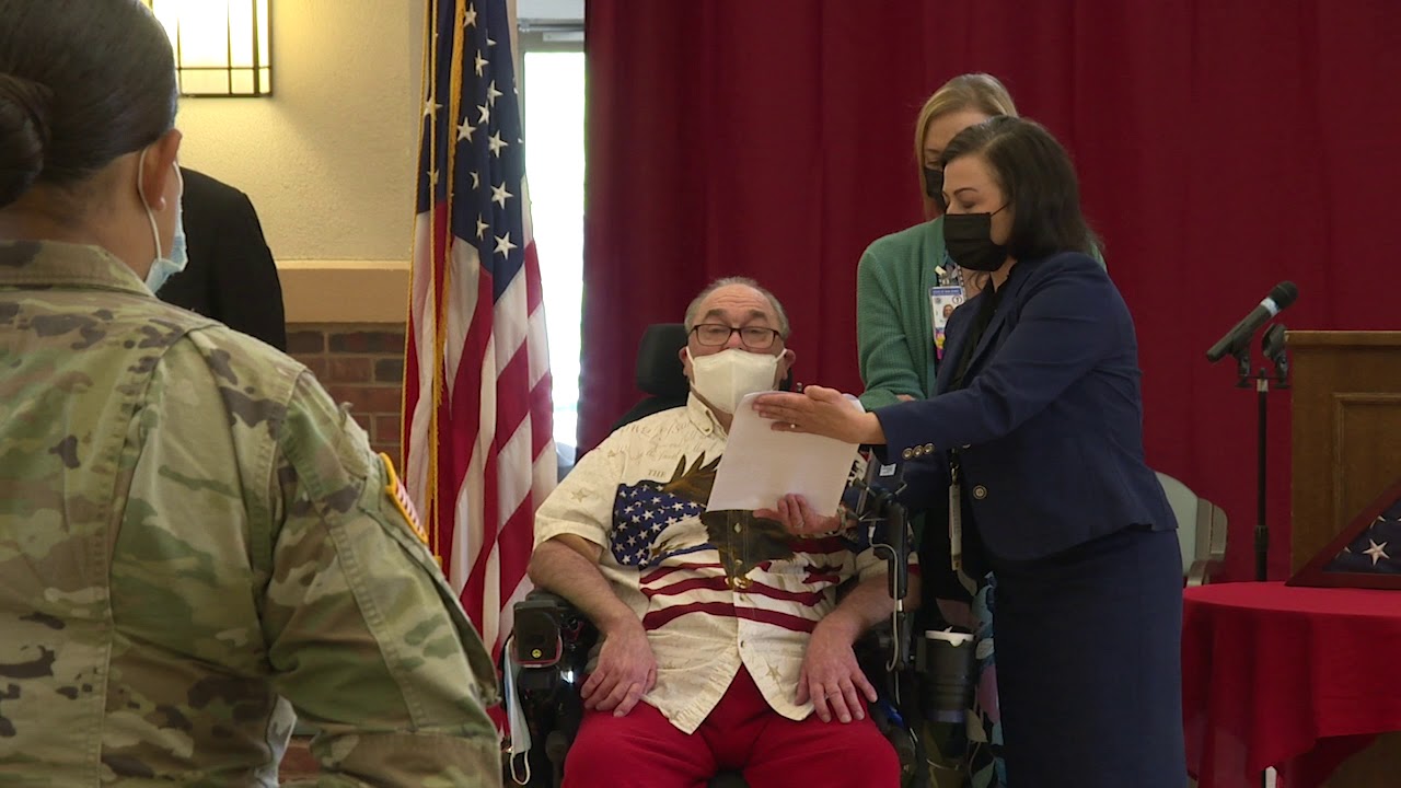Menlo Park Veterans Home holds a Memorial Day Ceremony