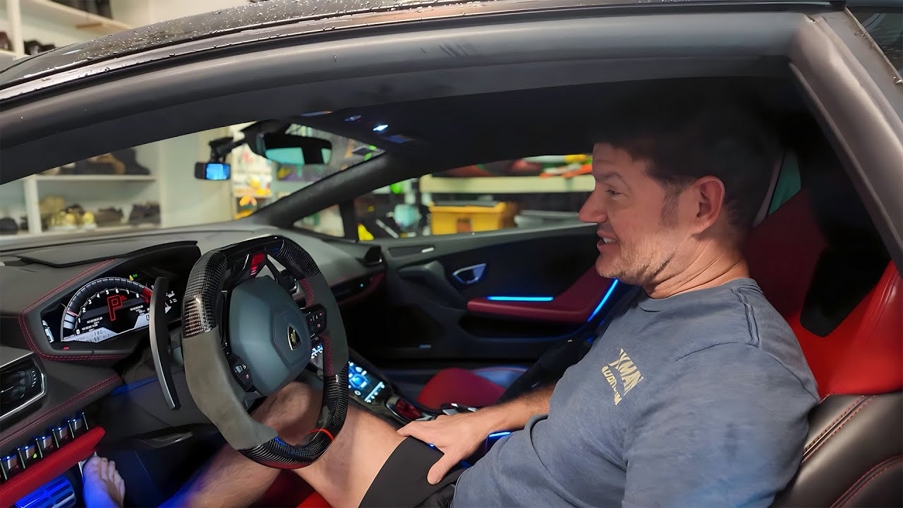 pov: you bought a Lamborghini at 22 and surprised your family
