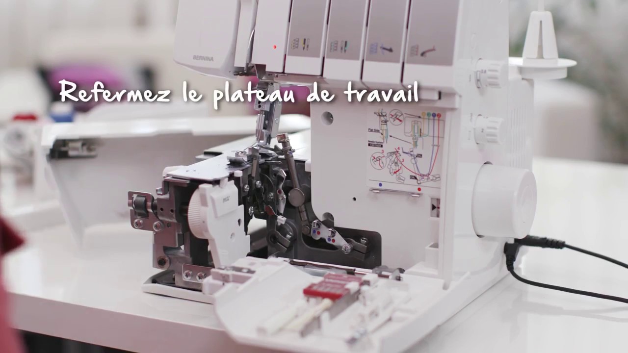 Surjeteuse Bernina L460 - Premiers pas - 2/8