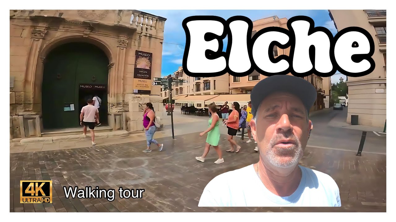 Walking tour Elche city centre spain 🤓