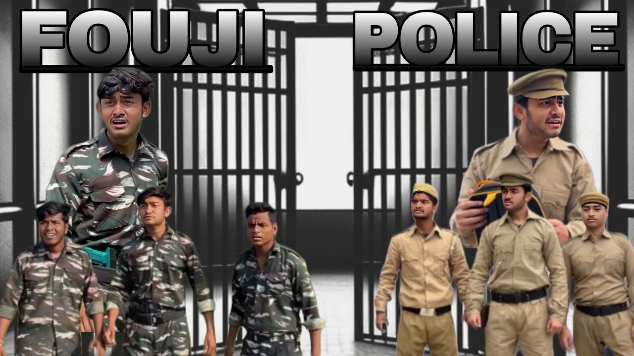Fouji Or police 👮‍♂️😱🇮🇳 ||ONE MEN ARMY 01|| #trending #army 