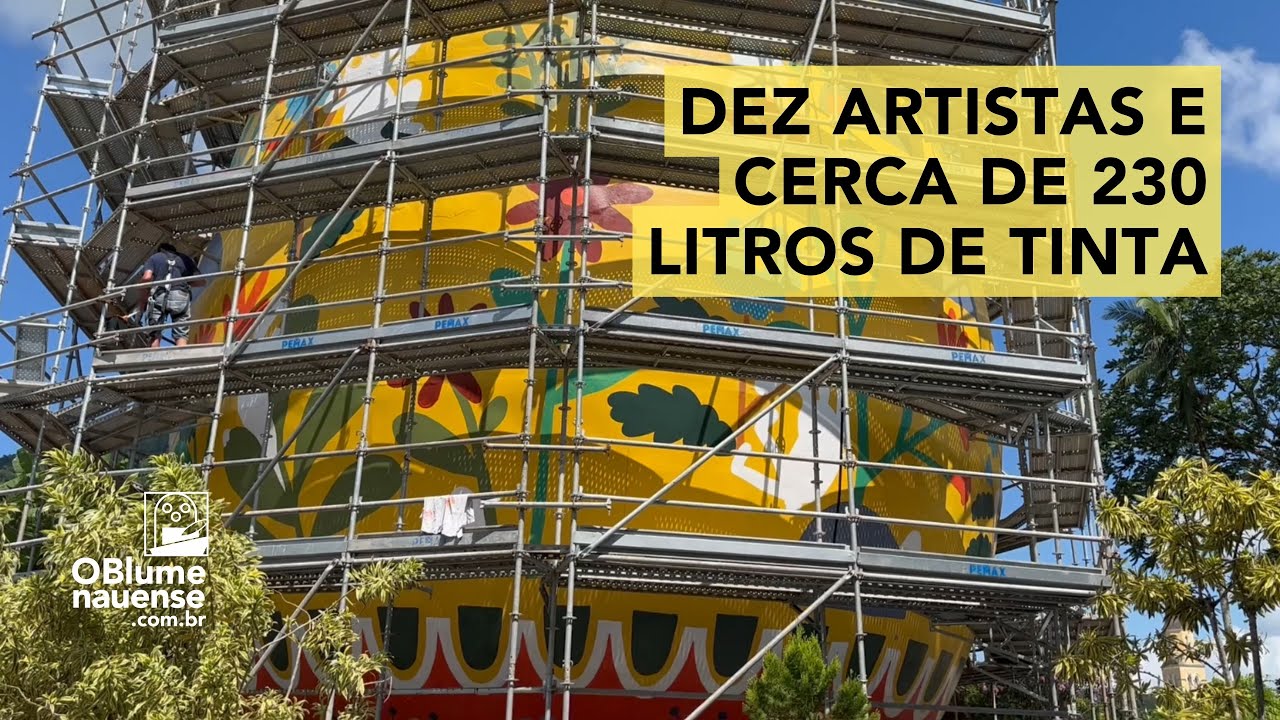 Osterfest 2026: &uacute;ltimos preparativos revelam ovo gigante e &aacute;rvore de P&aacute;scoa em Pomerode (SC)