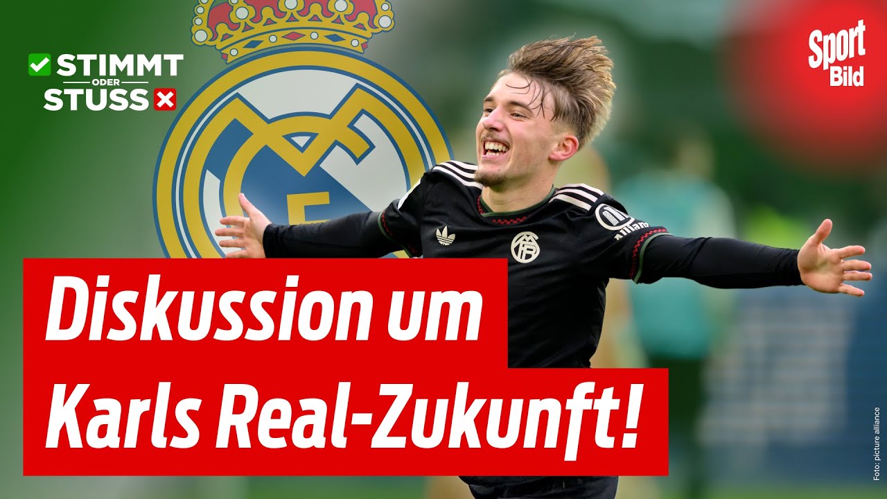 Lennart Karl: Wechselt der Jungstar des FC Bayern zu Real Madrid? | Stimmt oder Stuss