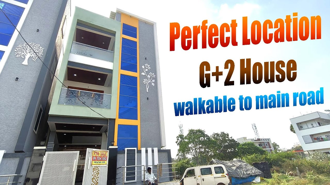 Perfect Location G+2 House for Sale with walkable to main road