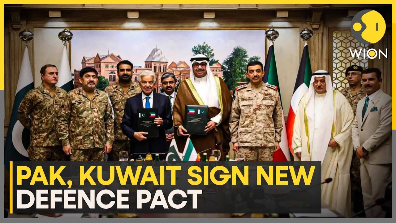 Pakistan & Kuwait Expand Defence Ties Amid Regional Tensions | WION