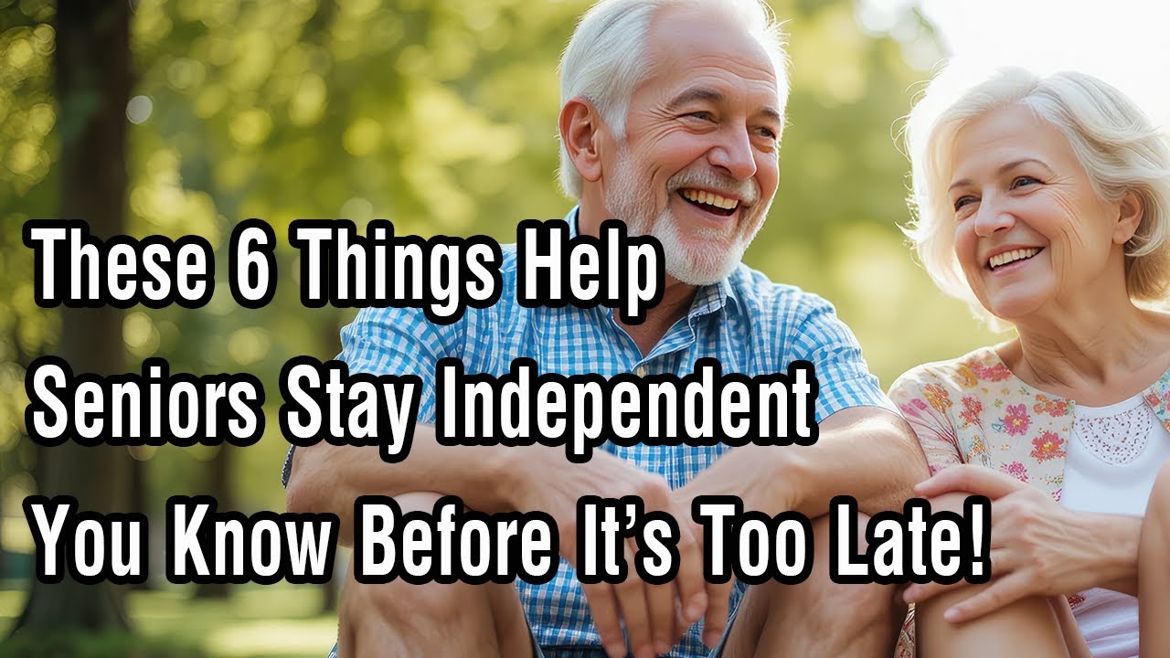 Elderly Wisdom: These 6 Things Help Seniors Stay Free, Independent, and Active  for Life