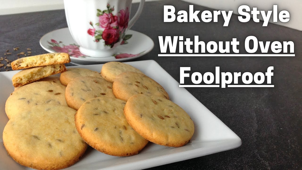 Zeera Biscuit Without Oven | Biscuit Recipe Without Oven | Bakery Style Biscuit by (HITK)