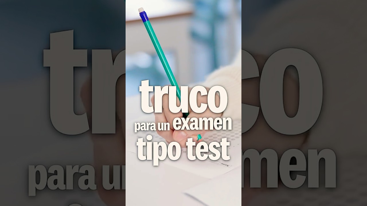 Truco para ex&aacute;menes tipo test: cuidado con &ldquo;Ninguna es correcta&rdquo;