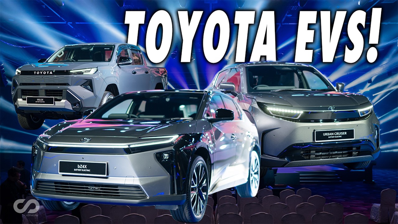 Toyota Hilux BEV, bZ4X i Urban Cruiser z 2026 roku zadebiutowały w Malezji. Cena od 198 000 RM - ...