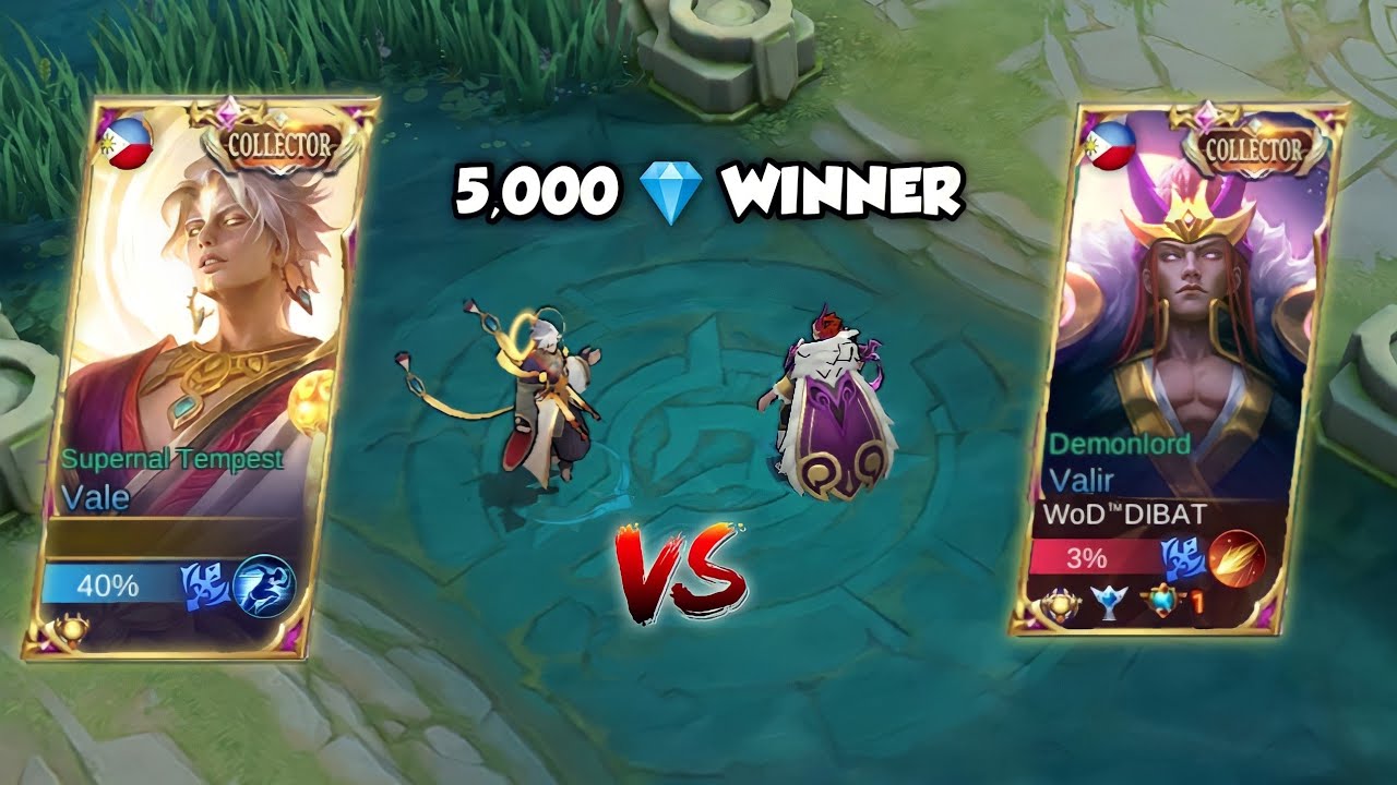 VALE SUPERNAL TEMPEST vs VALIR DEMON LORD | WHO WIN? = 5000 💎