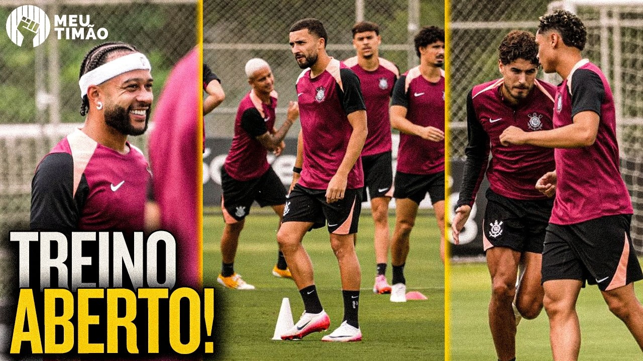 ZAKARIA LABYAD PARTICIPA DE TREINO ABERTO DO CORINTHIANS NO CT: VEJA COMO FOI