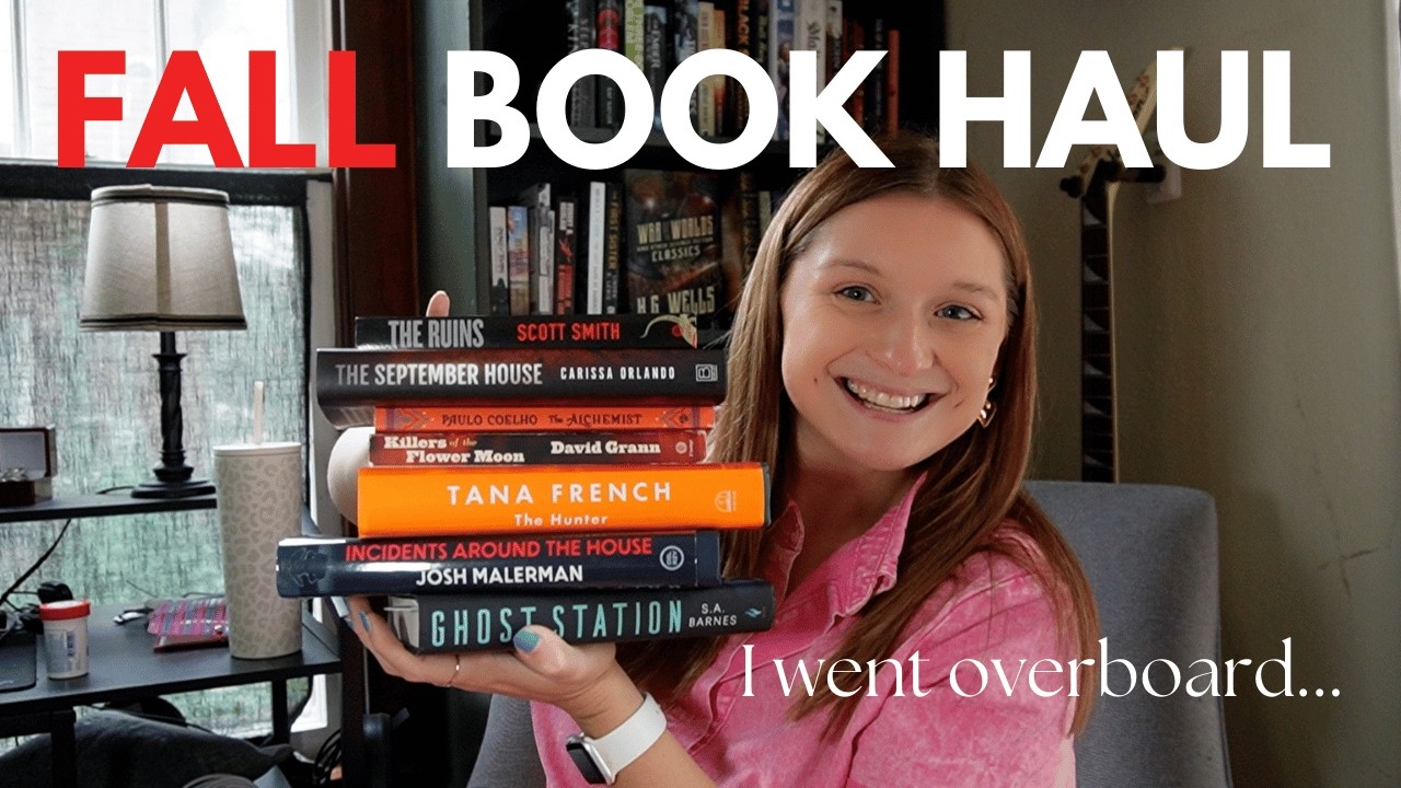 Spooky Fall Book Haul 👻🍂🎃| horror, thrillers, and mysteries