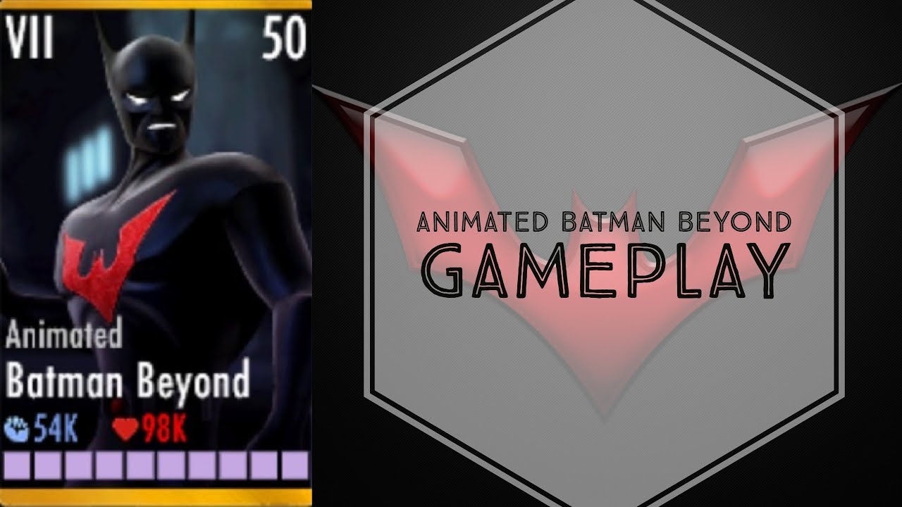 Injustice Gods Among Us Animated Batman Beyond Gameplay Elite VII