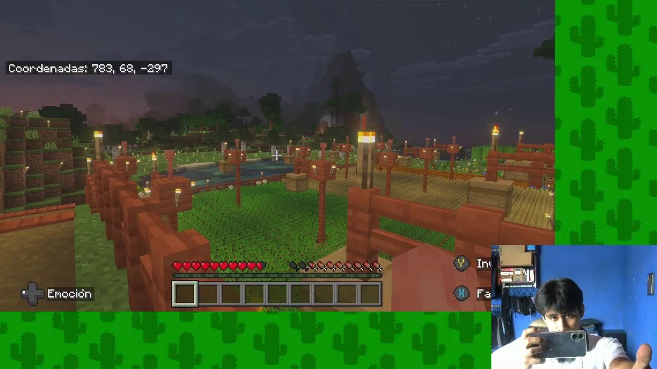 Let´s Play Minecraft Capítulo #1 Prueba de directo y de capturadora