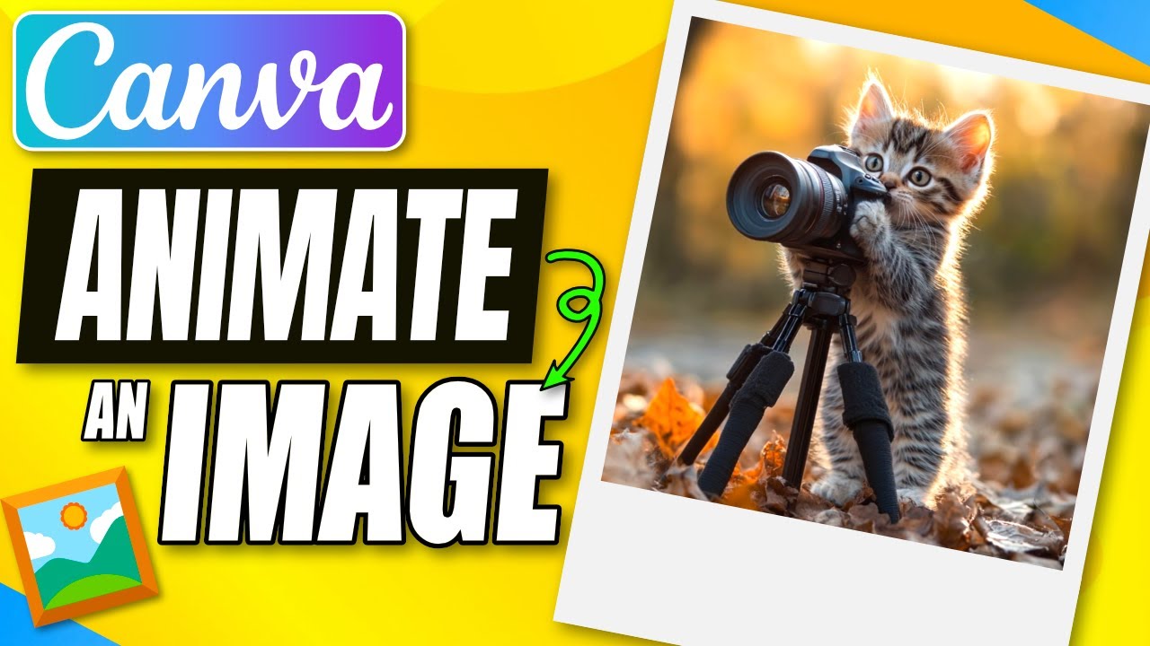 Animate a Still Photo in Canva