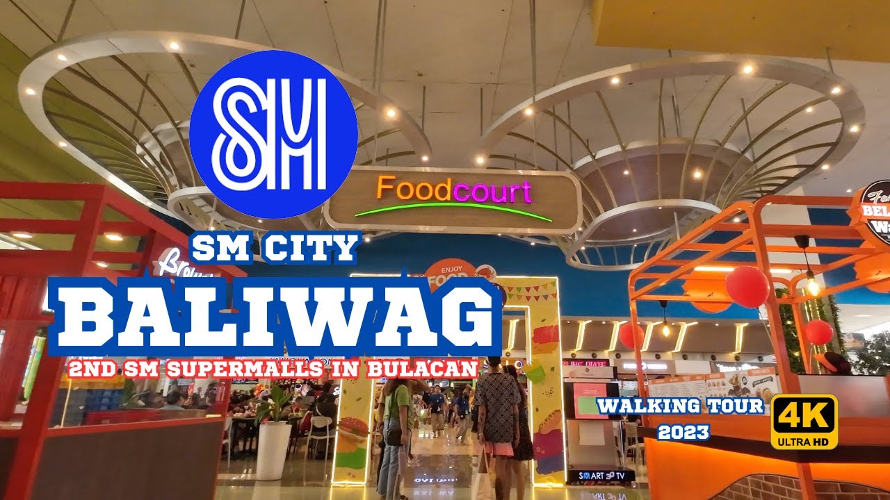 SM CITY BALIWAG || 2ND SM SUPERMALLS IN BULACAN PROVINCE || WALKING TOUR 2023 (4K).#walkingtour