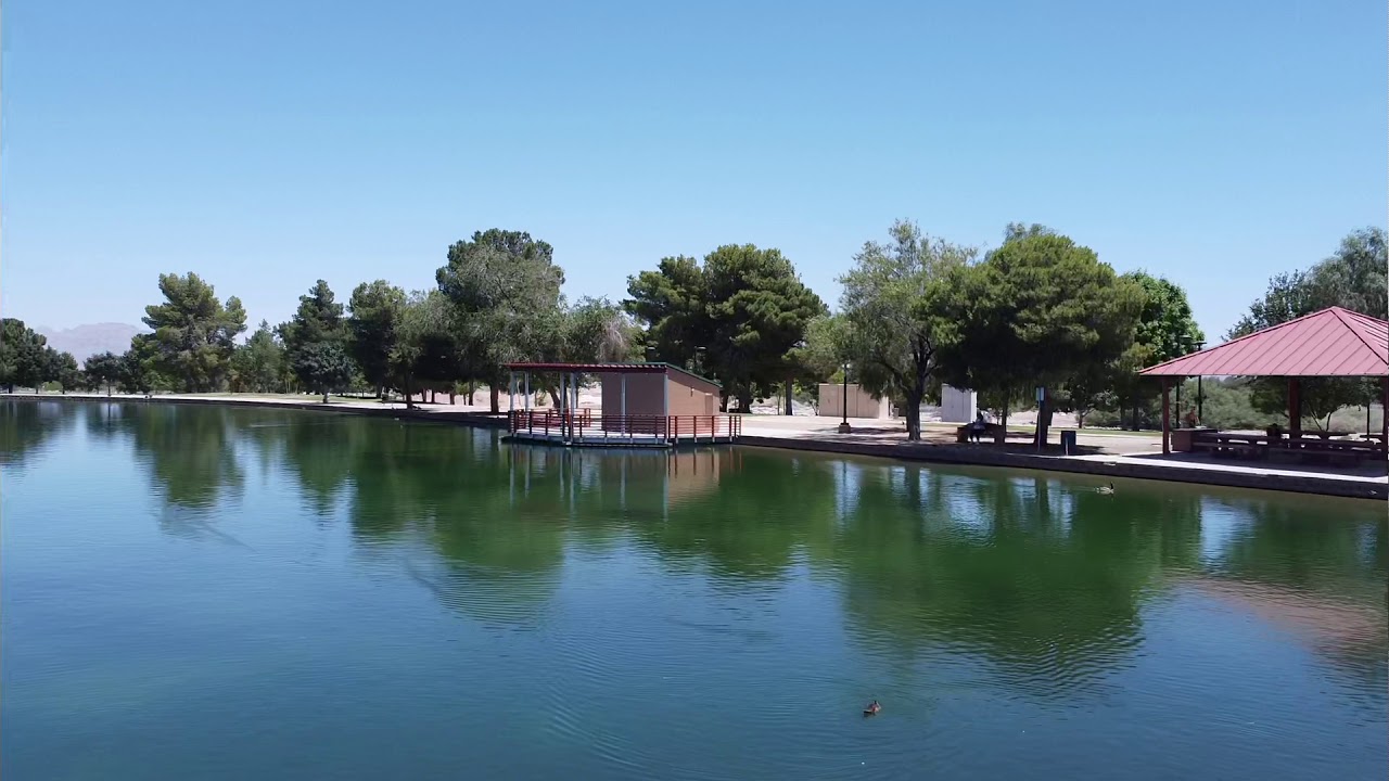 Sunset park. Las Vegas, NV drone run. | Dji Mavic Mini