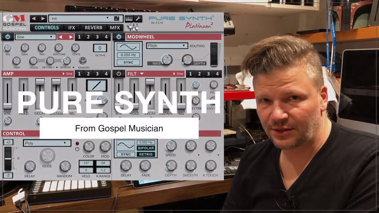 Pure synth from Gospel Musician review and sound demo