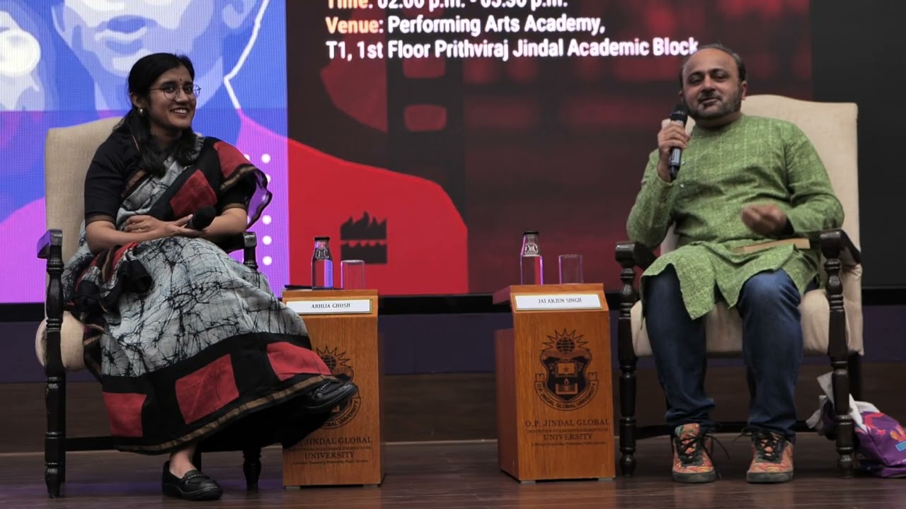 JSJC Conversations | Jaane Bhi Do Yaaron | Jai Arjun Singh Conversation | Media Conclave 2024 | JGU