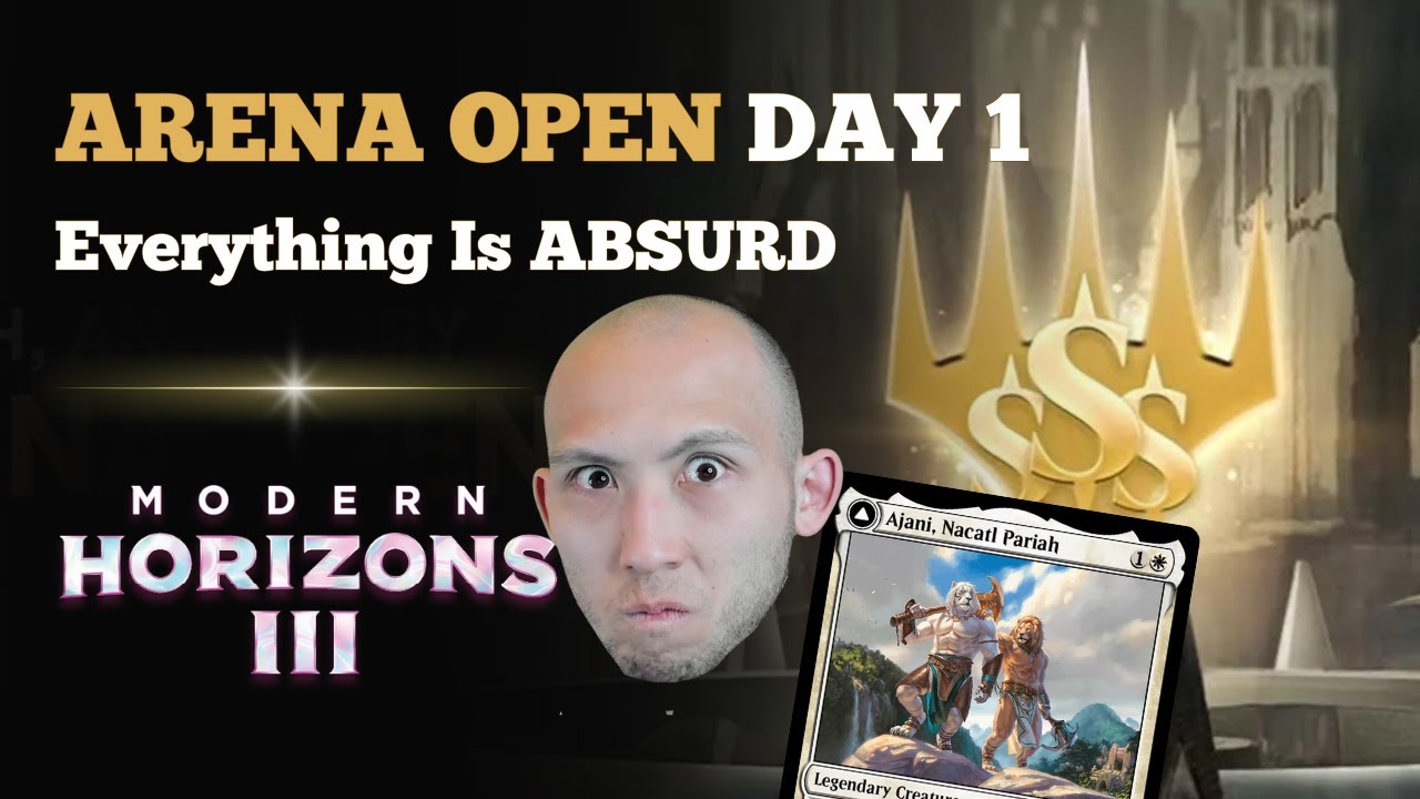 Everything Is ABSURD | Arena Open Day 1 | Modern Horizons 3 Sealed | MTG Arena
