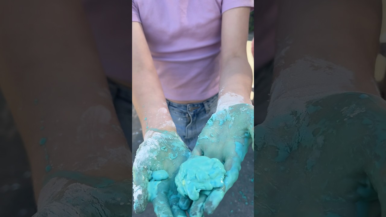 Make SLIME with us! It&rsquo;s easy and fun #slime #messyplaysong #kids