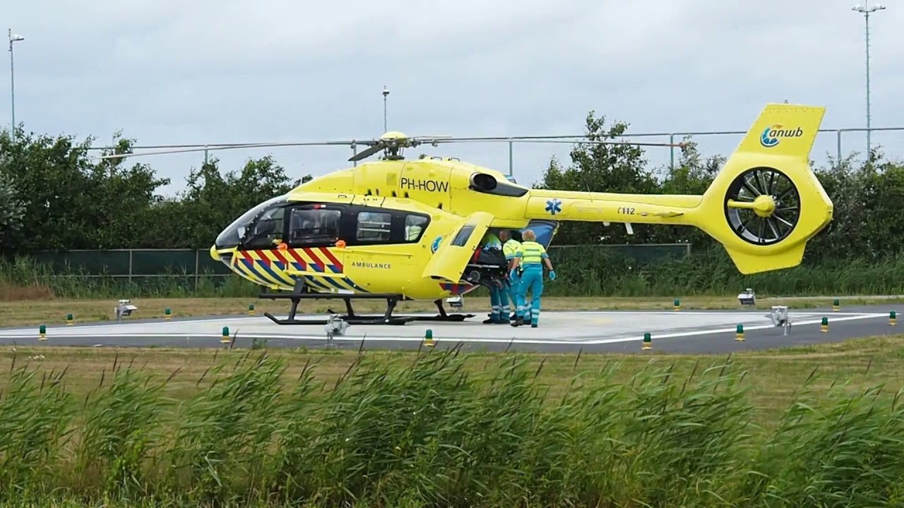 WaddenHeli Medic01 Scramble Terschelling RAV Fryslan