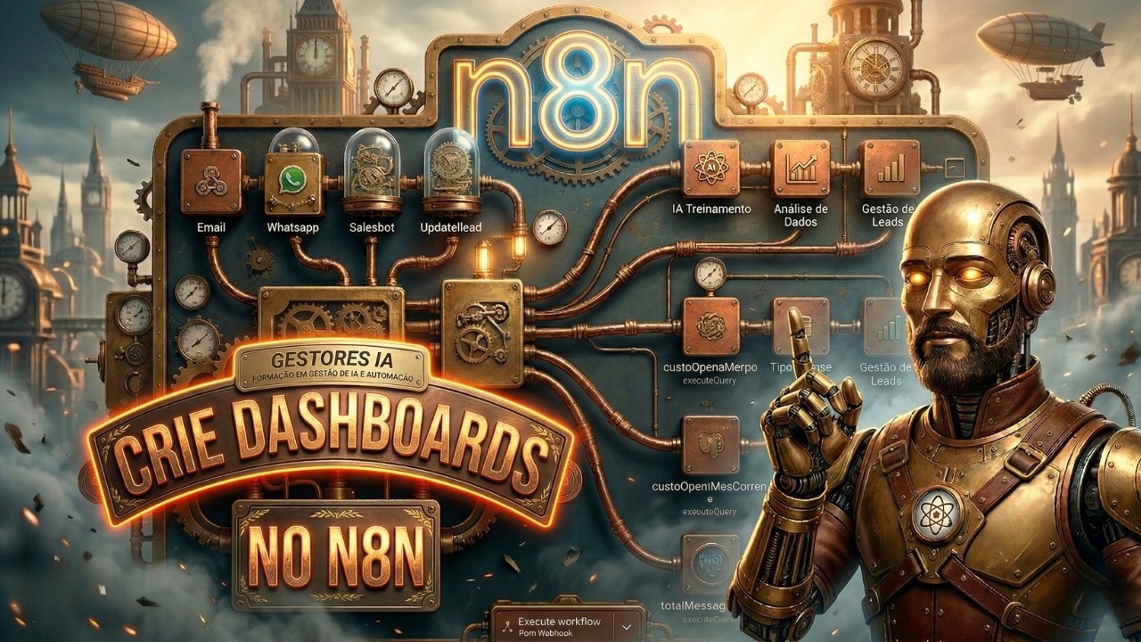Criando Dashboards Profissionais com o N8N - Parte 1