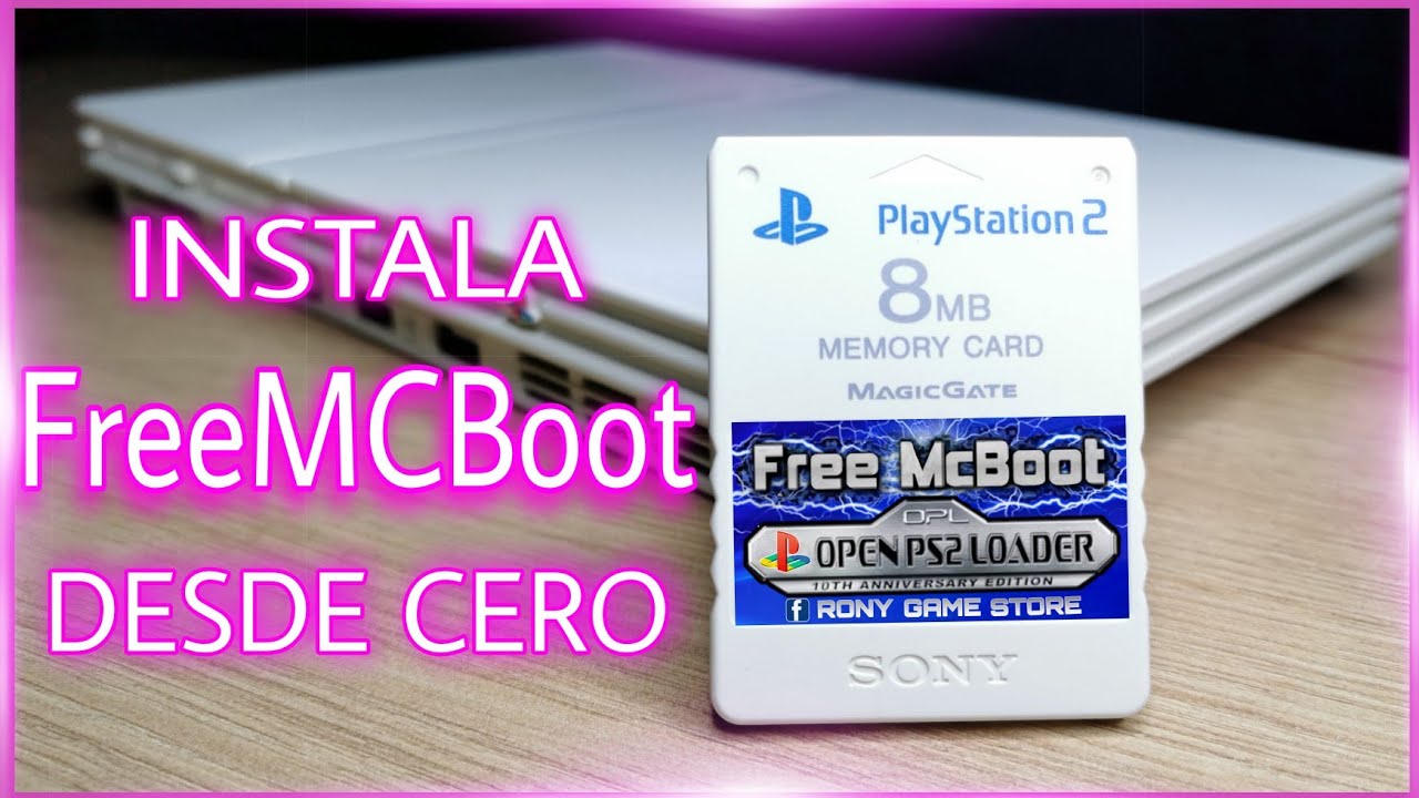 FREEMCBOOT PARA PLAYSTATION 2 SLIM 70000 DESDE CERO !!