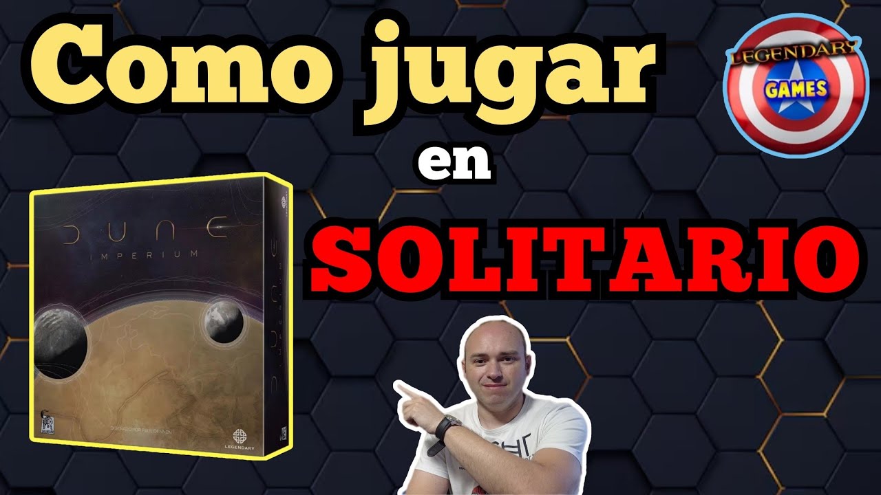 TUTORIAL modo SOLITARIO  de DUNE IMPERIUM