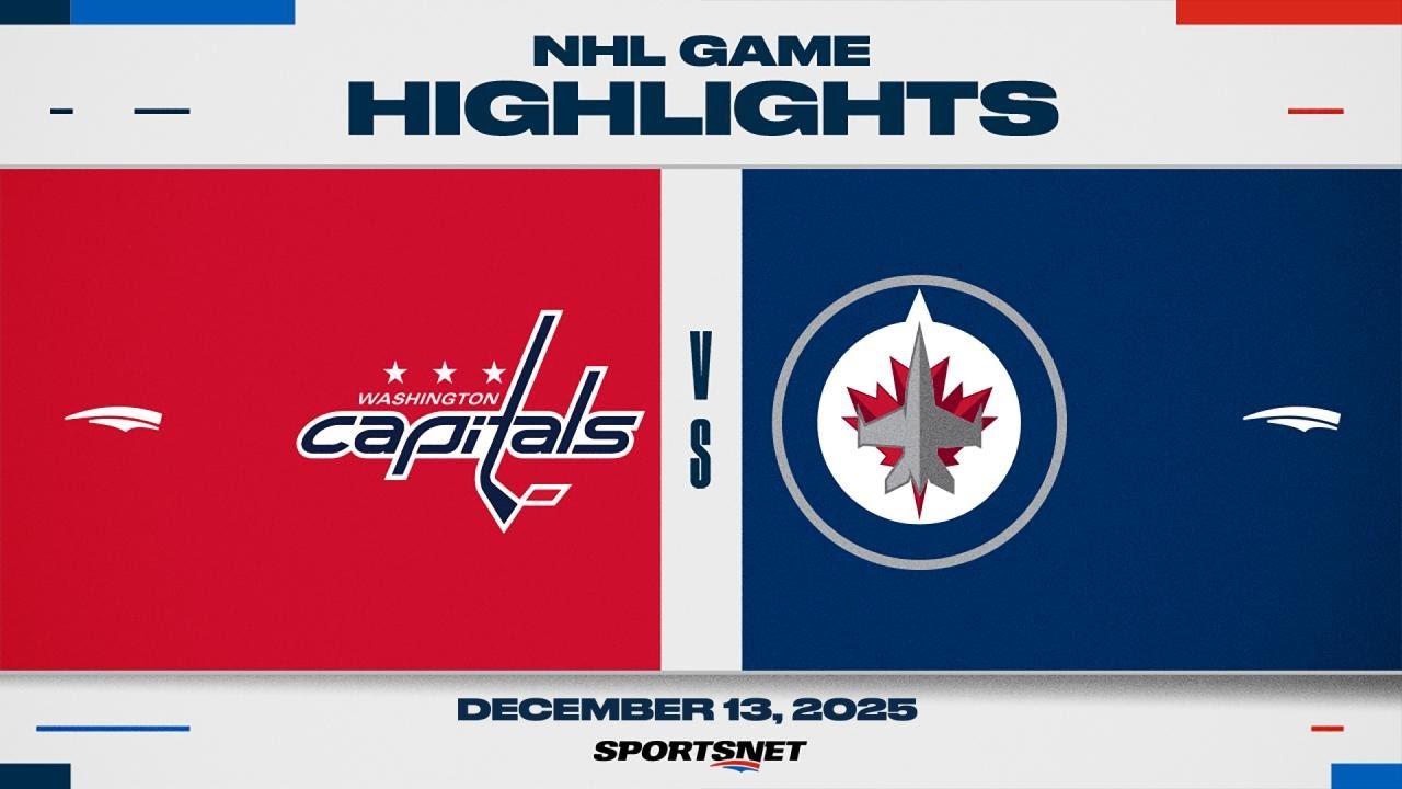 NHL Highlights | Capitals vs. Jets - December 13, 2025