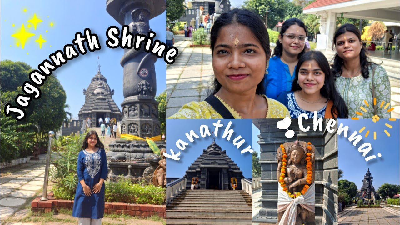 ✨️kanathur jagannath temple🥰❣️chennai#medico #temple #chennai #niepmd #jagannathtemple #vlog 