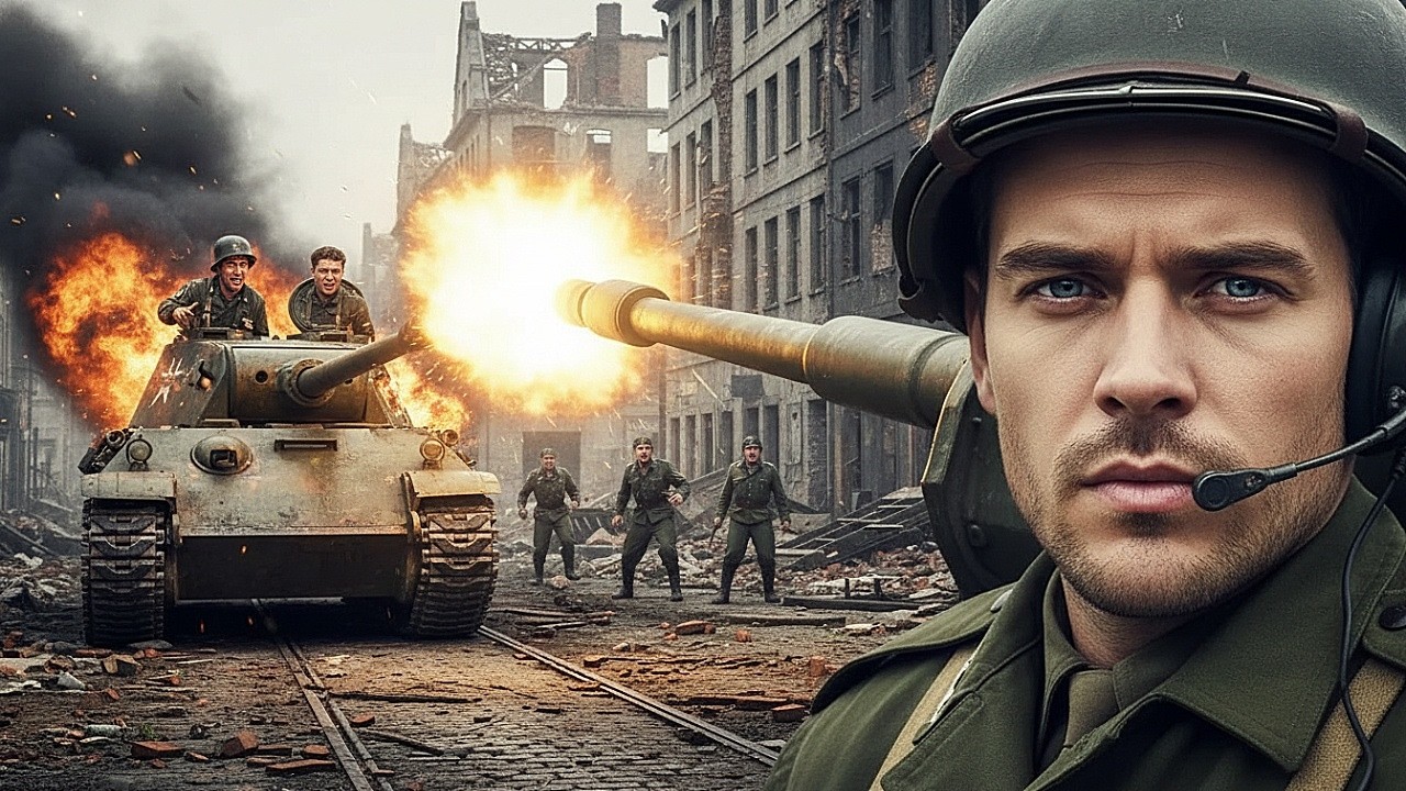 Niemcy Wstrząśnięci, Gdy Działo 90 Mm Czołgu M26 Pershing Zmiażdżyło Ich Pantery