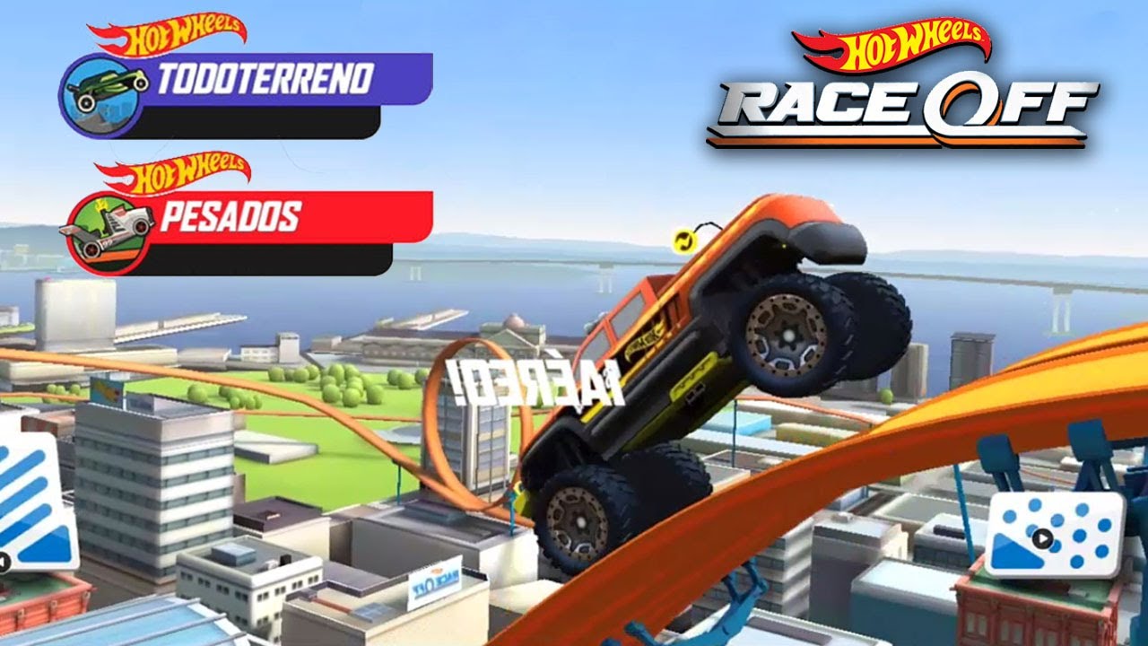 Hot Wheels Race off:  OFF DUTY vs TodoTerreno // LEVEL: 3-6-7-8-10