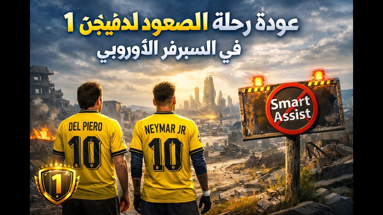 رحلة الصعود لديڤيجن1🗣️تفتكر هنصعد السيزون ده؟🙄 #efootball #gaming #games #viral #football