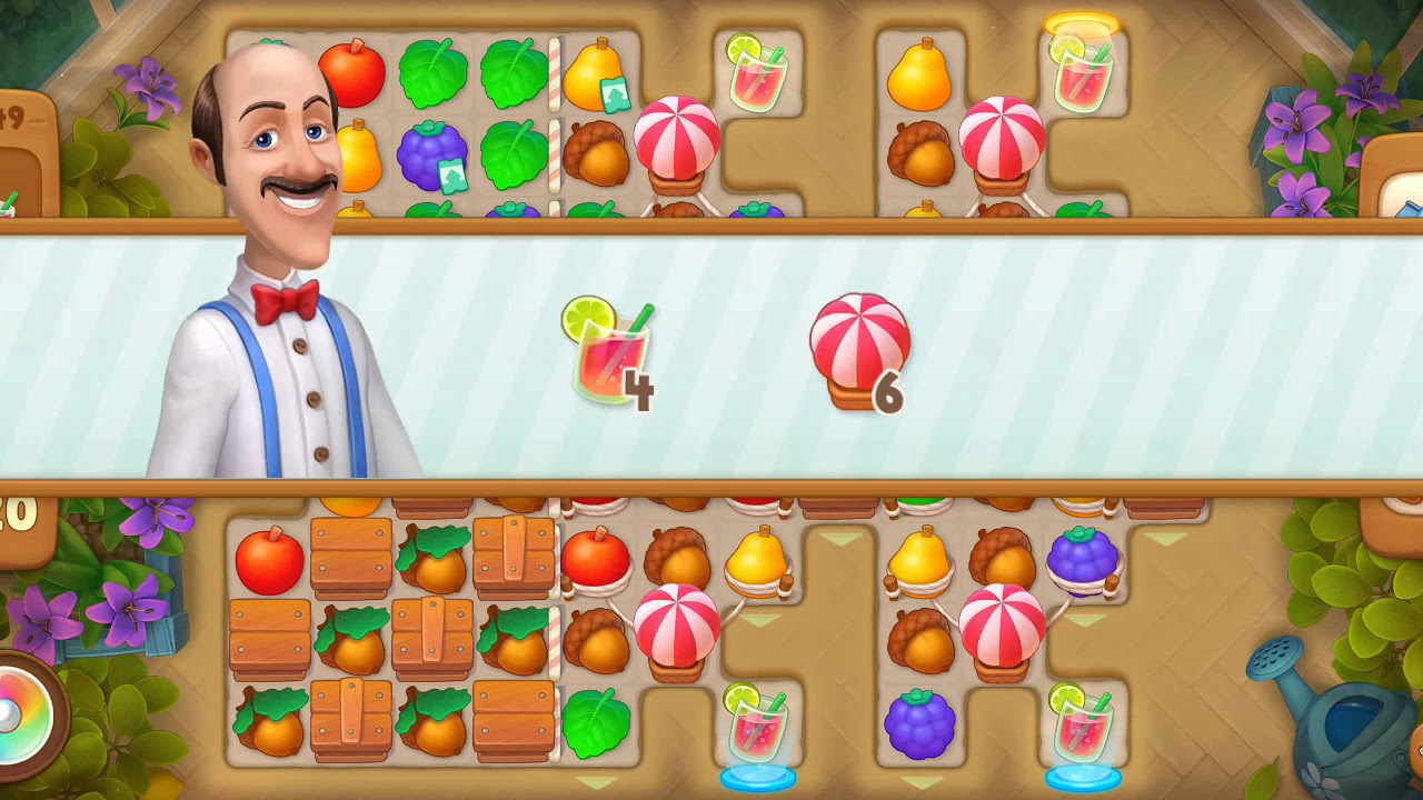 Как пройти 4049 уровень в игре Gardenscapes (2019-2020)