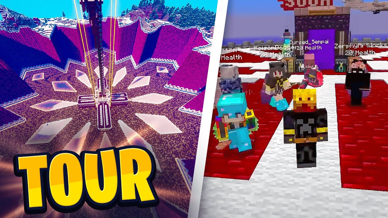 Tour por Dugged: El Servidor con Más Bloques Picados de Minecraft