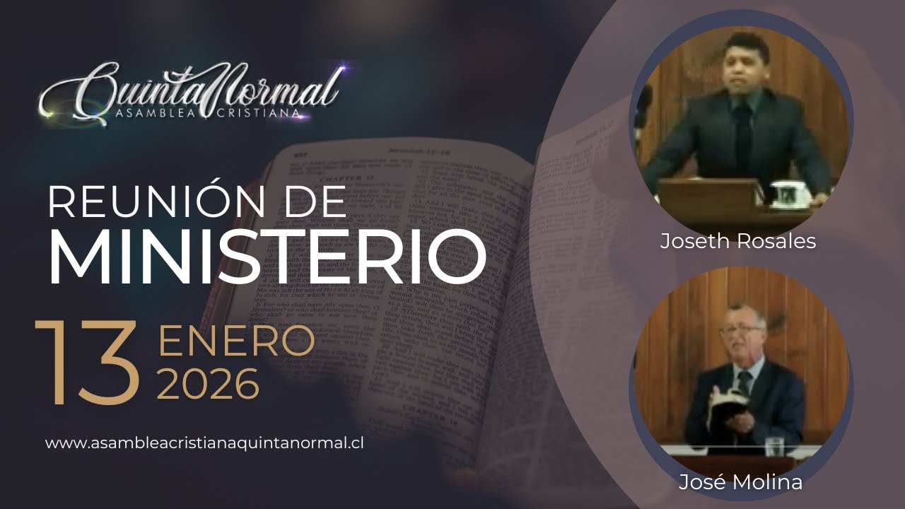 Reunión de Ministerio - 13/01/2026 | Joseth Rosales - José Molina