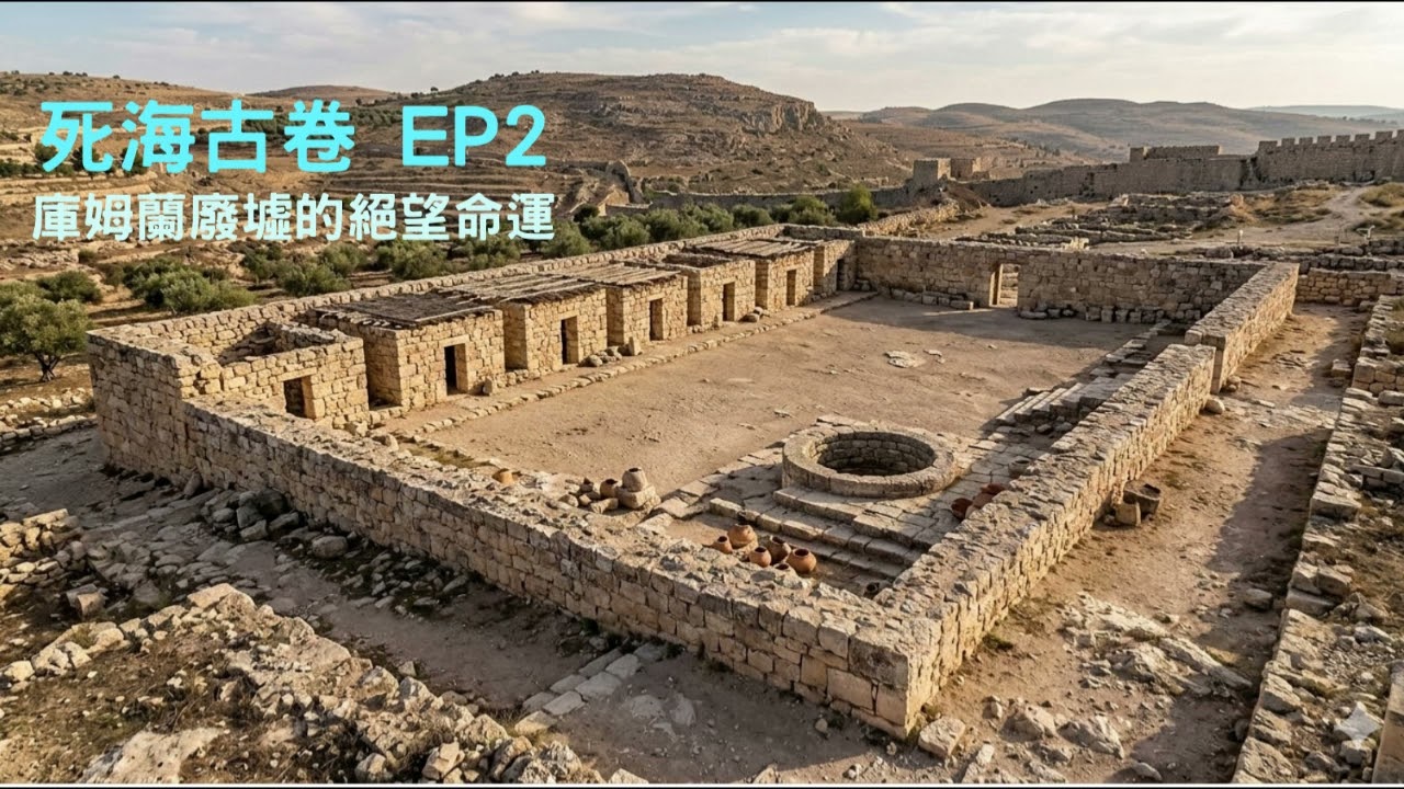 【廣東話・死海古卷】第二集：大地震同羅馬軍團點樣終結神秘社群？加厚一倍嘅牆、裂開嘅水槽樓梯，話你知古卷主人最後嘅絕望命運！