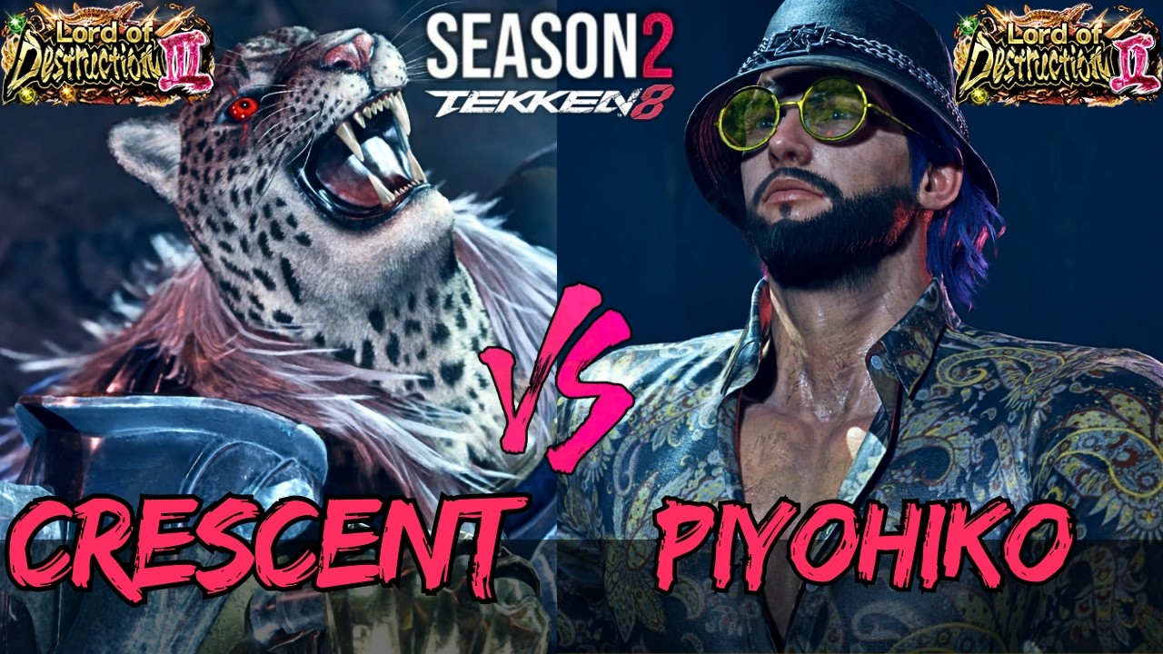 Tekken 8 - Season 2 ▰ Crescent (Armor King) Vs Piyohiko (Shaheen) ▰ High Level Gameplay