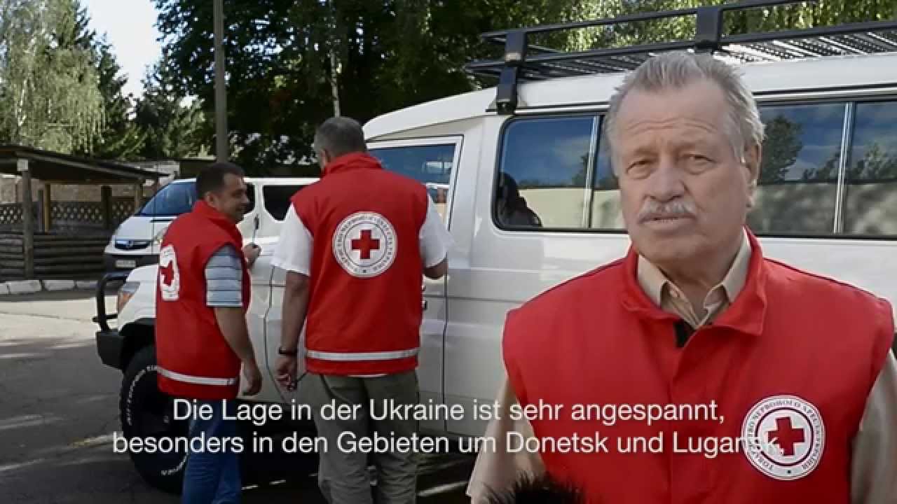 DRK Logistik von Hilfsgütern