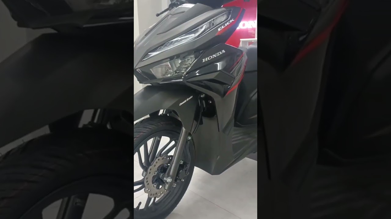 ❤️🔥CLICK 125i STD 2025 ~ Matte Black