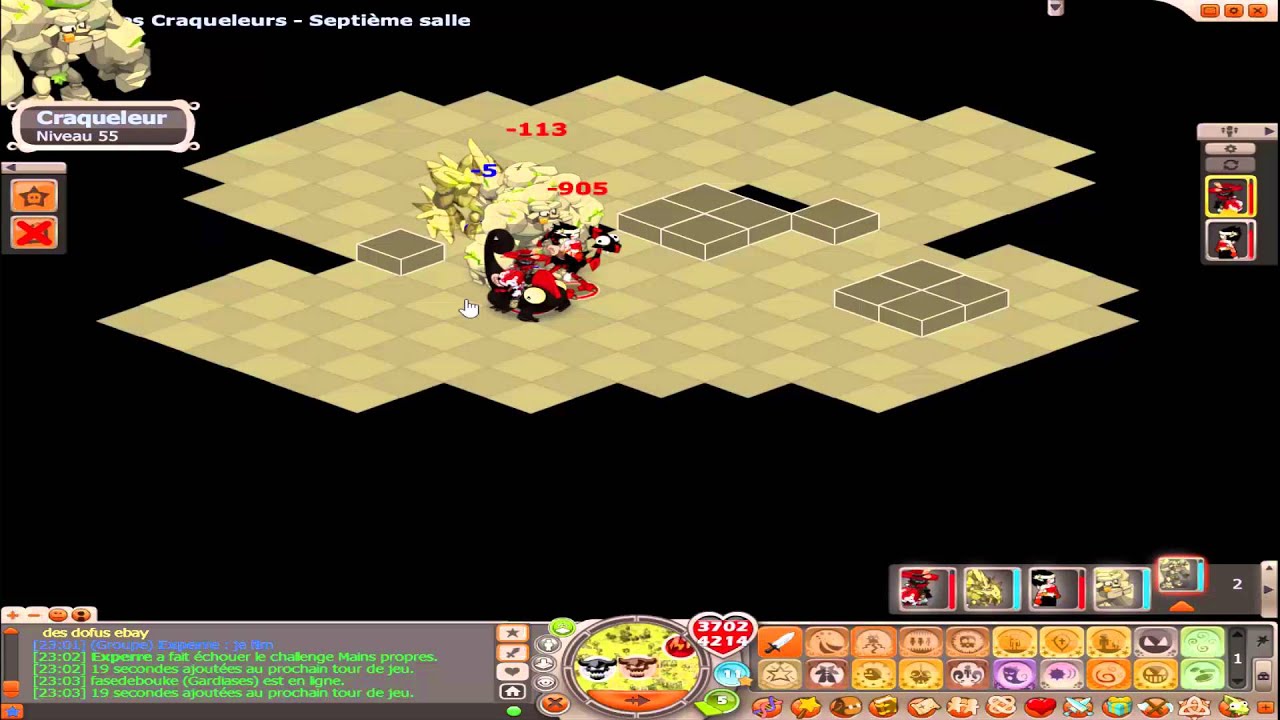 [Dofus] Donjon Craqueleure L&eacute;gendaire Score 100